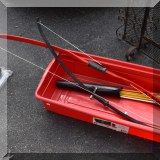 L35. Bows and arrows.